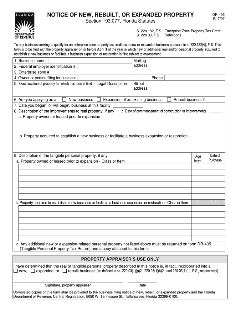 Dr 456  Form