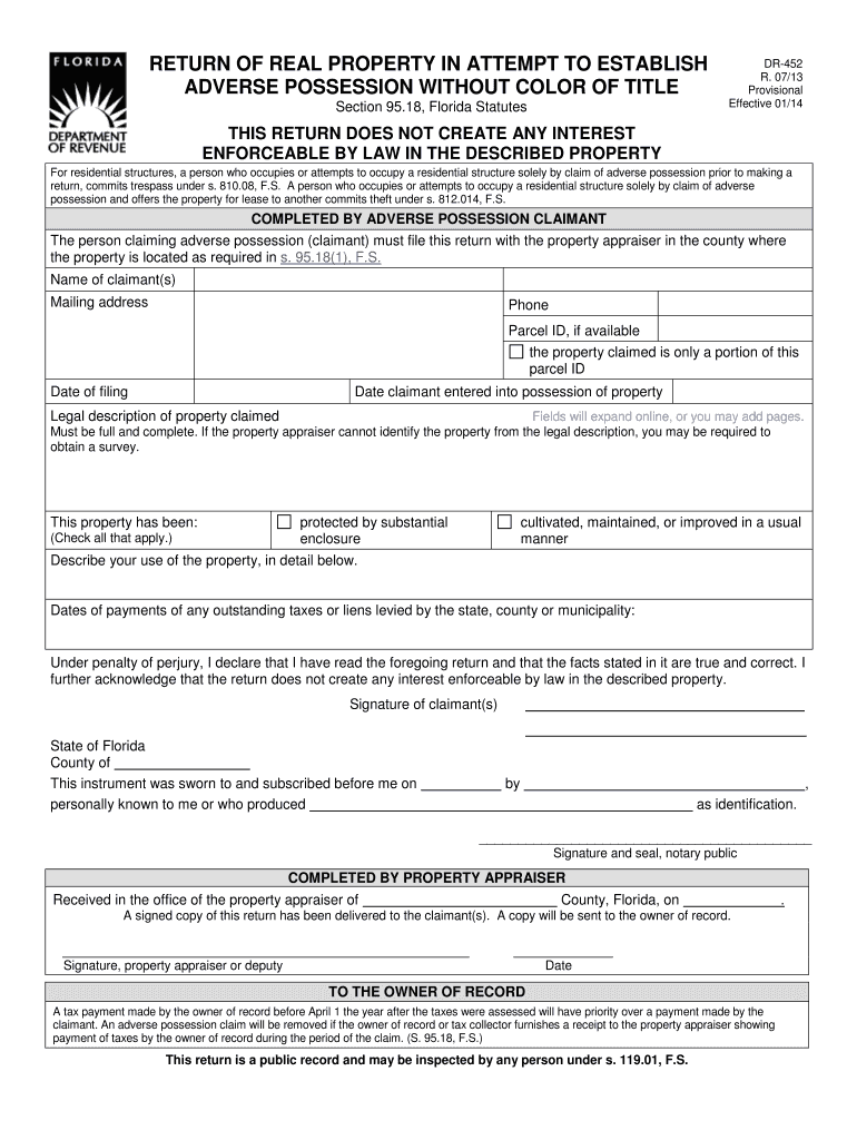 Get and Sign Dr 452 2013 Form