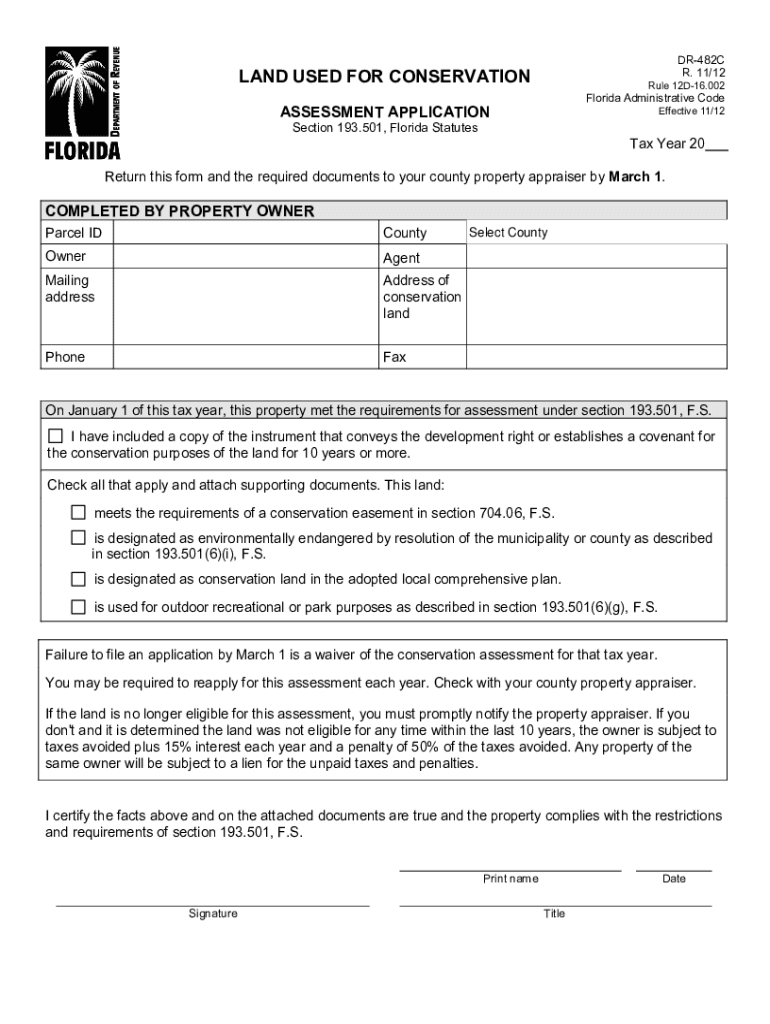 482c Form