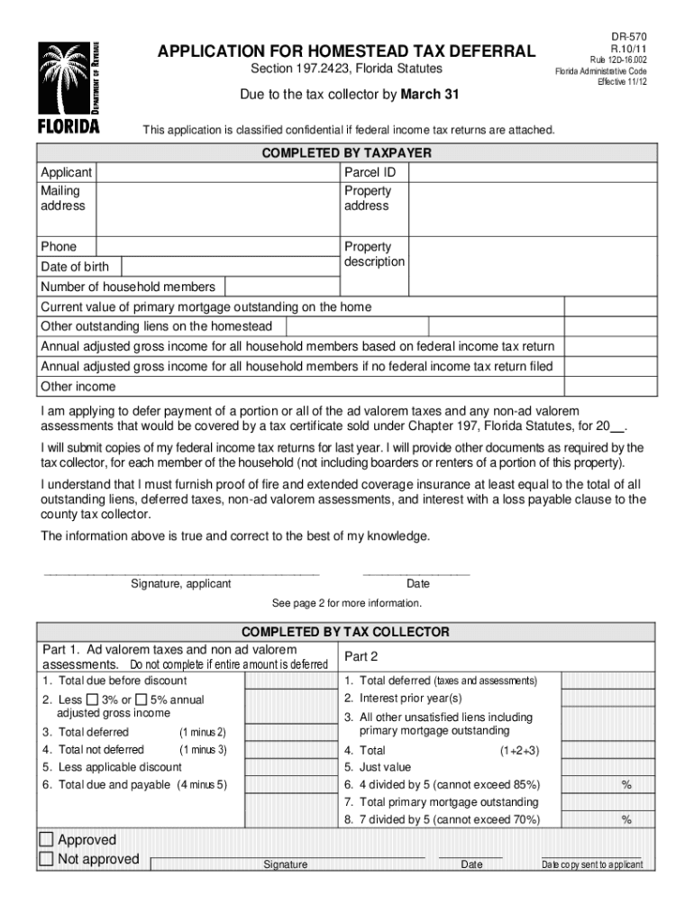 Dr 570 Form