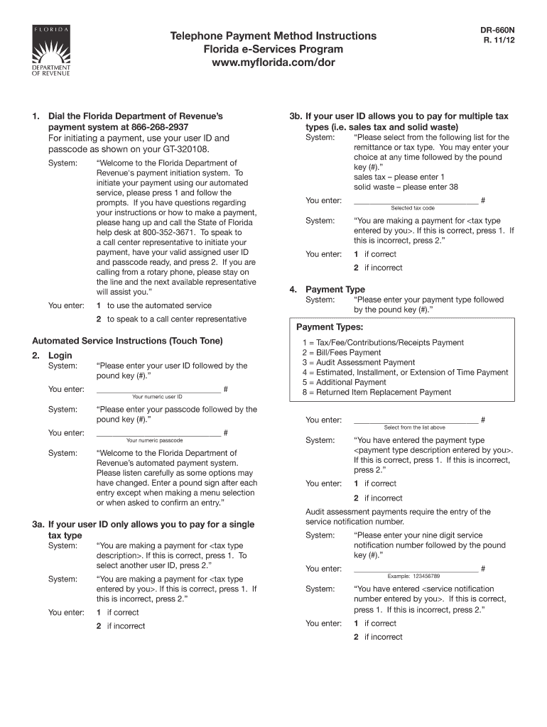 Dr 660n  Form