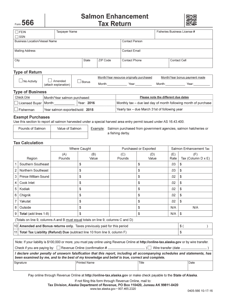 Tax Alaska  Form