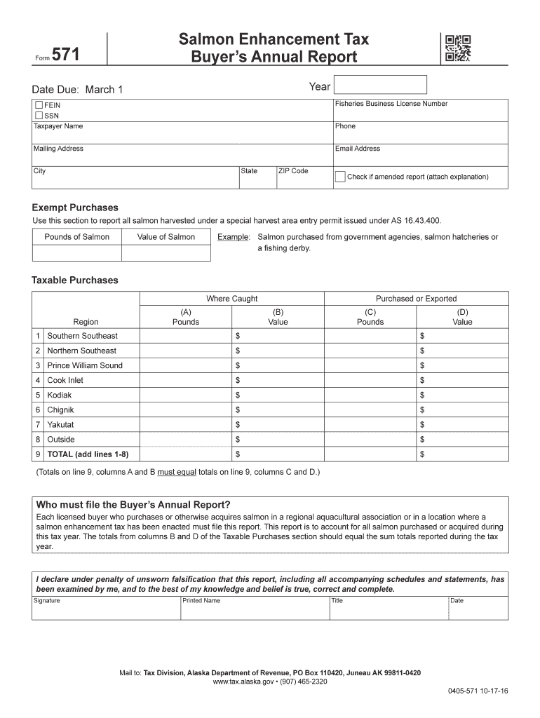 Tax Alaska  Form