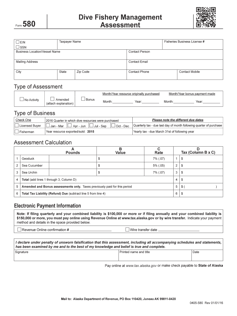 Tax Alaska  Form