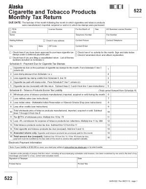 Tax Alaska  Form