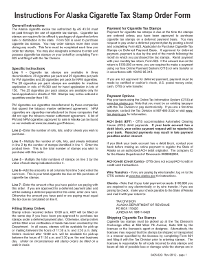 Tax Alaska  Form