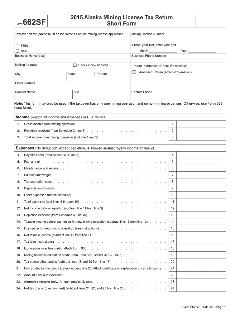 Get and Sign Tax Alaska 2015 Form