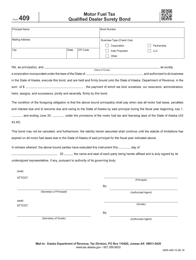Tax Alaska Form