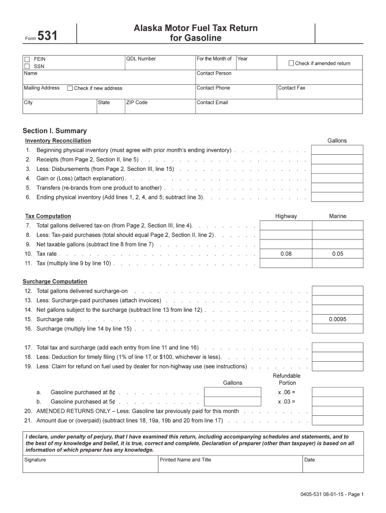 Tax Alaska  Form