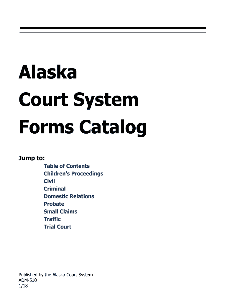  Ak Court System Forms 2016-2024