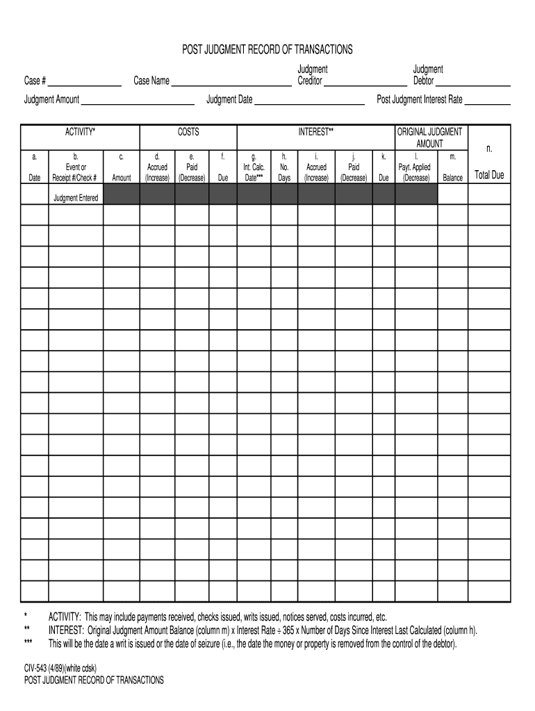 Civ543  Form