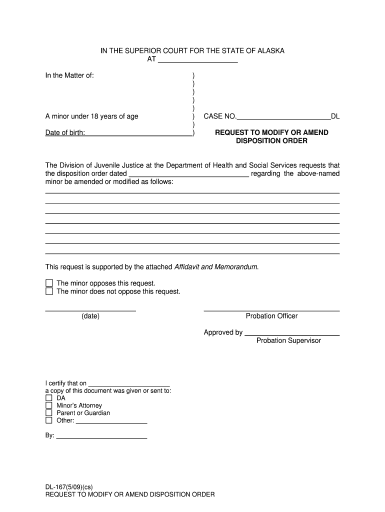 Download the PDF File Alaska Court Records State of Alaska  Form