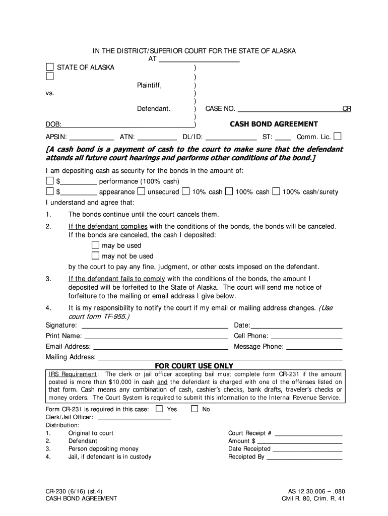  CR 230 Alaska Court Records State of Alaska 2016