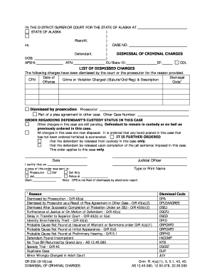 Alaska Court Form Cr 330