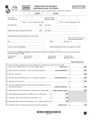  Forms in 2009