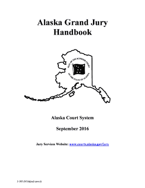 Alaska Grand Jury Handbook  Form