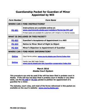 PG 650 Alaska Court Records State of Alaska  Form