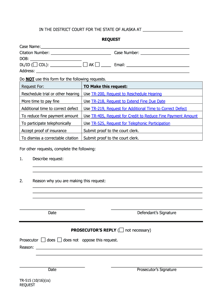 Alaska Tr 515 2016