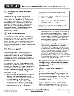 Cr 131  Form