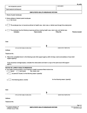 Fl475  Form