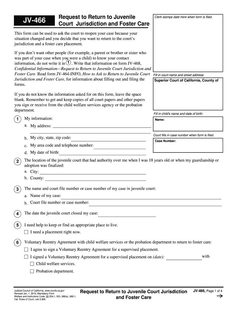  Jv 466  Form 2016