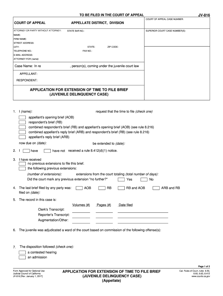  California Time Form 2017-2024