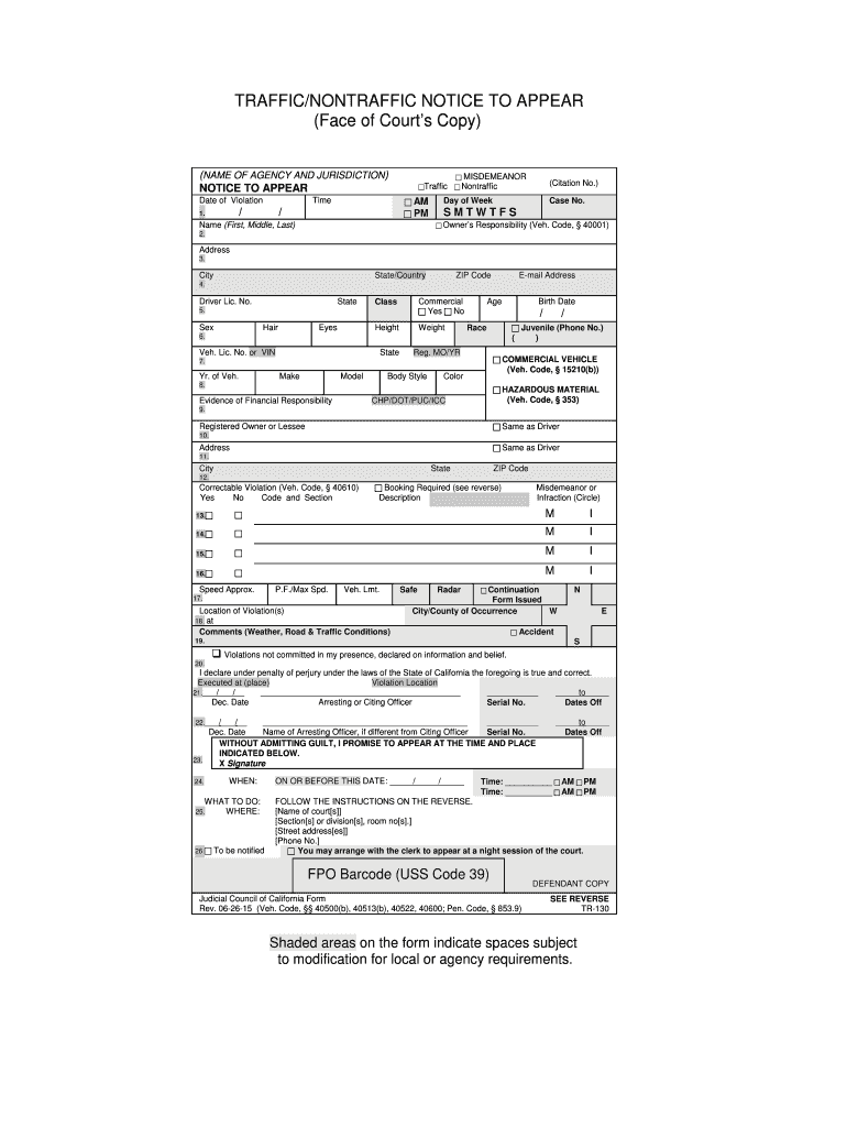  Tr130 2015-2024