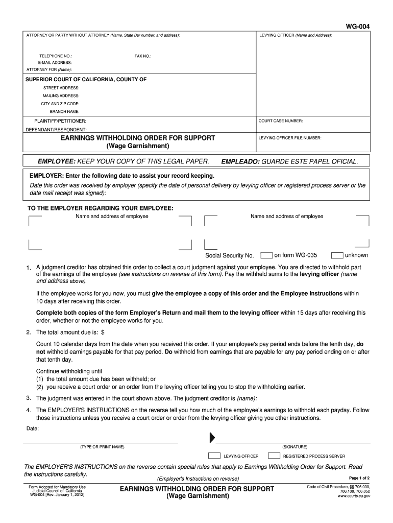 Wg 004  Form