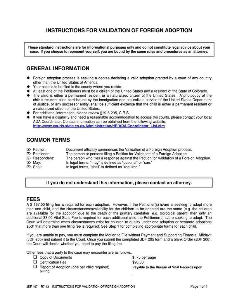 Jdf 497  Form