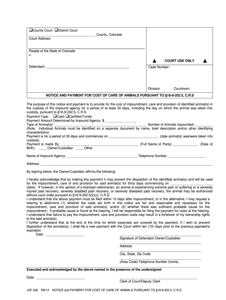 Civil Local Rules United States District Court for the District of Colorado Courts State Co  Form