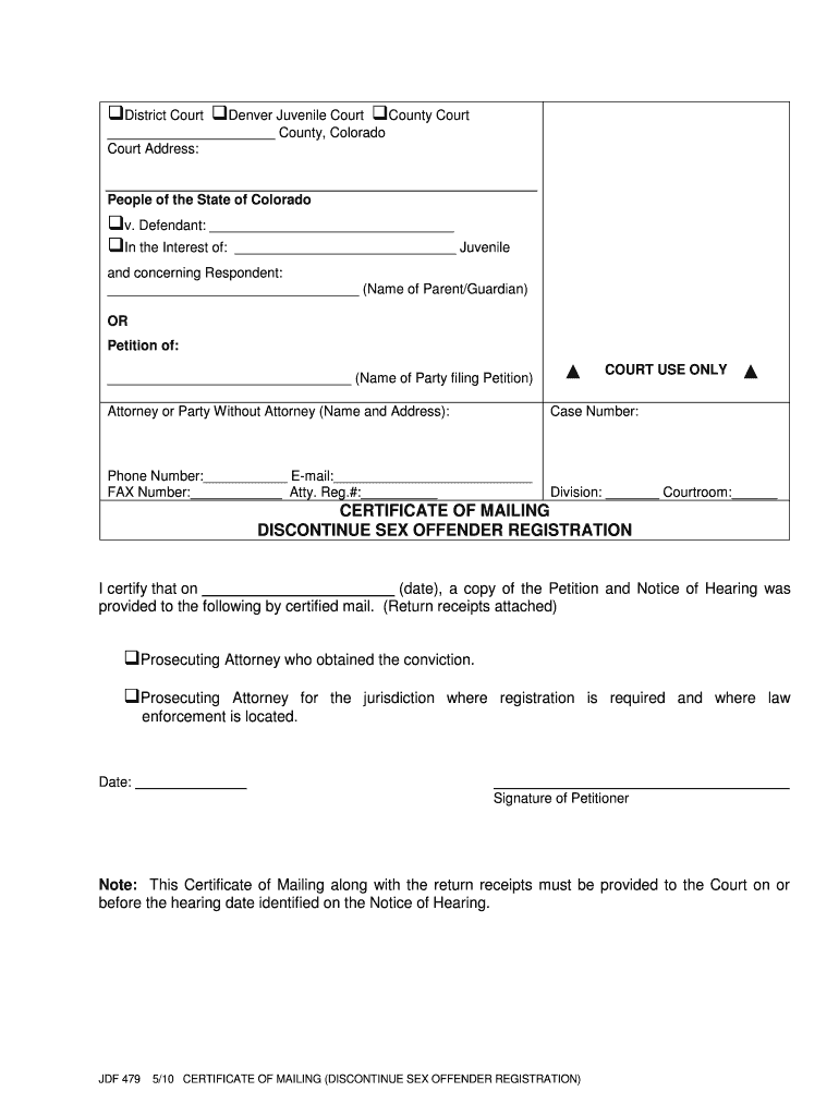 Courts State Co  Form