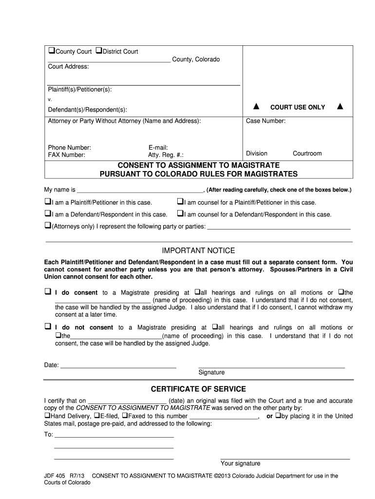 Courts State Co  Form