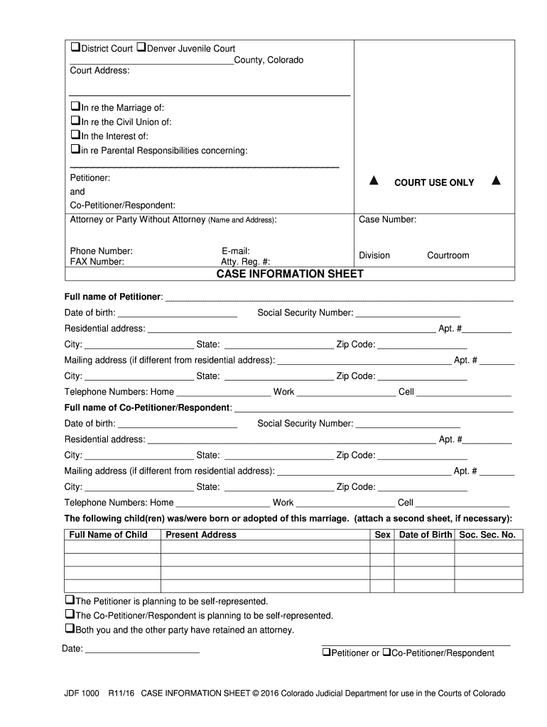 Jdf 1000  Form