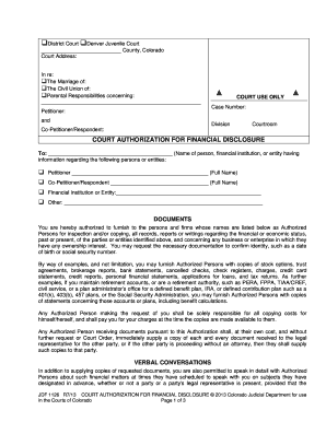 Jdf 1126 Disclosure  Form