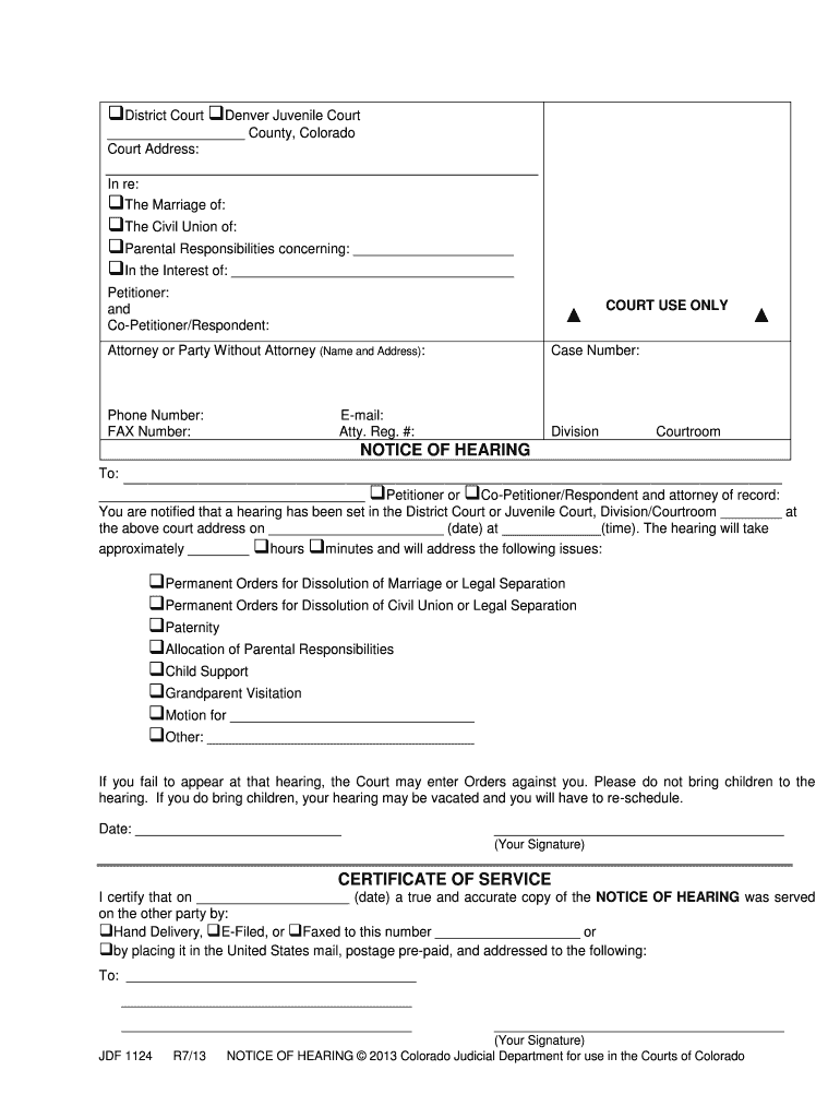 Courts State Co  Form