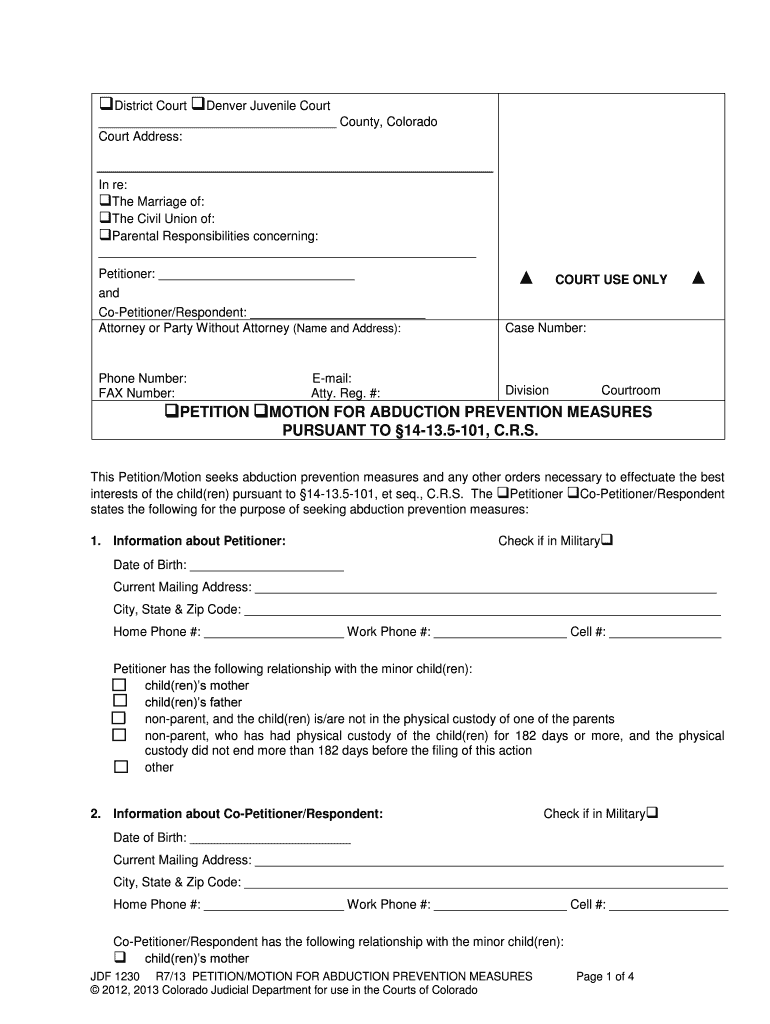 Courts State Co  Form