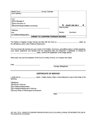 Contested Dissolution of MarriageCivil Union Lake County Clerk  Form