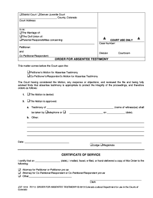 Courts State Co  Form