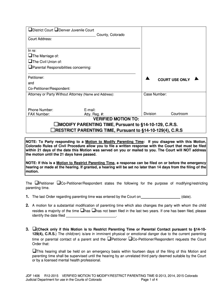 Courts State Co  Form