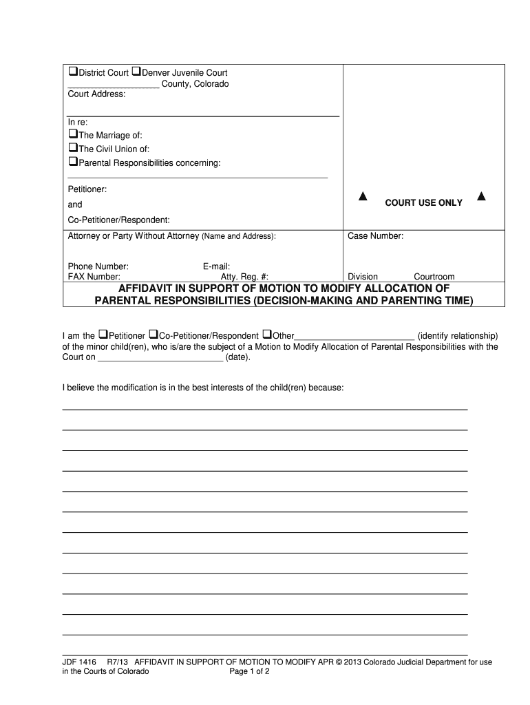 Jdf 1416  Form