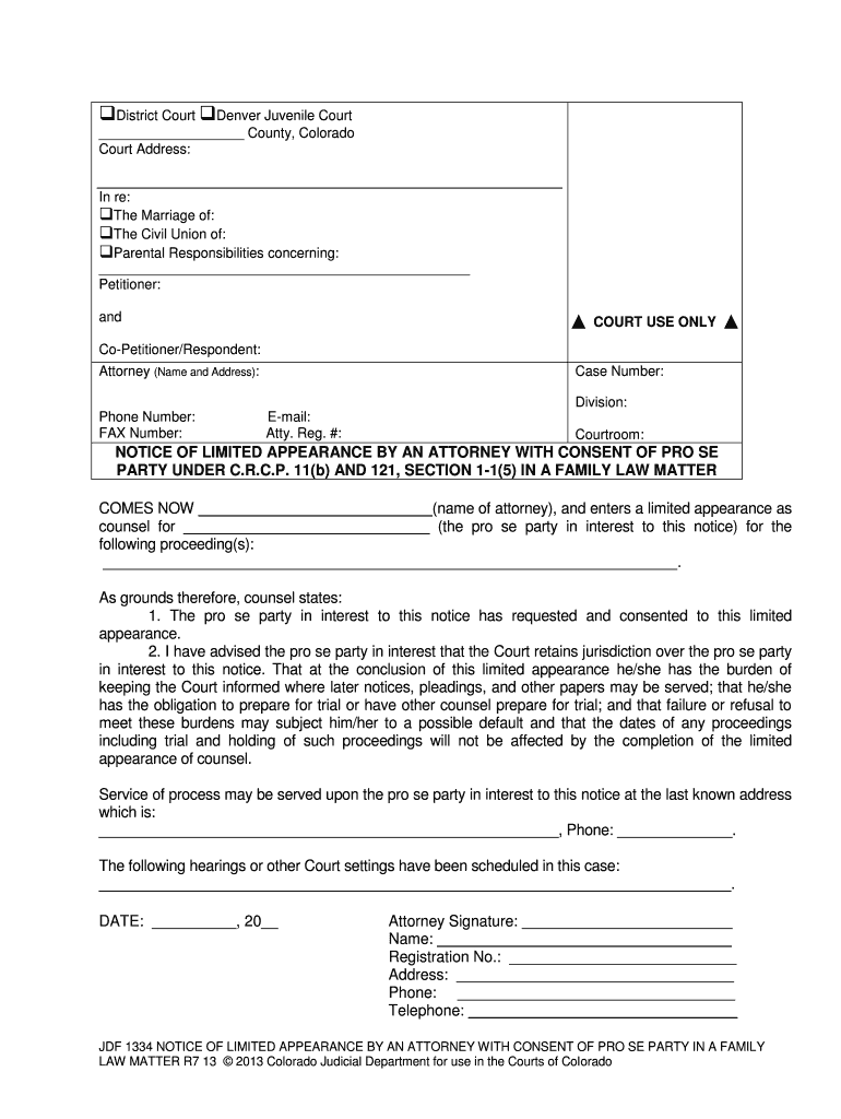 Courts State Co  Form