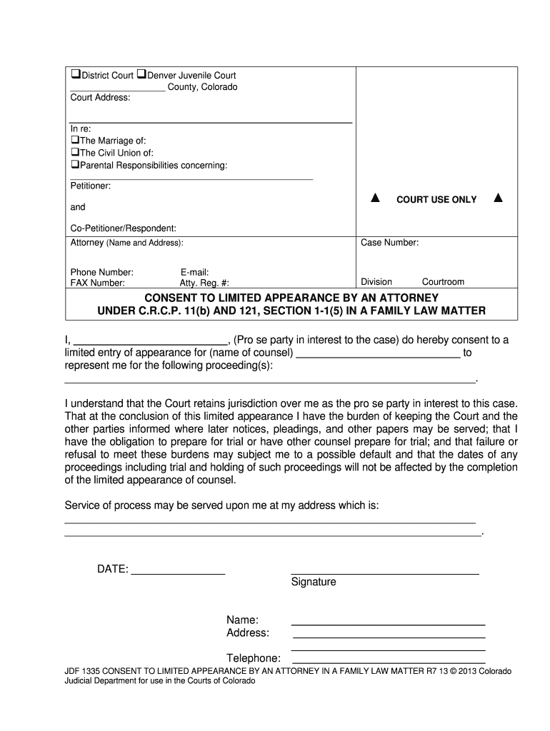 Courts State Co  Form