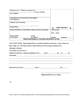 Courts State Co  Form