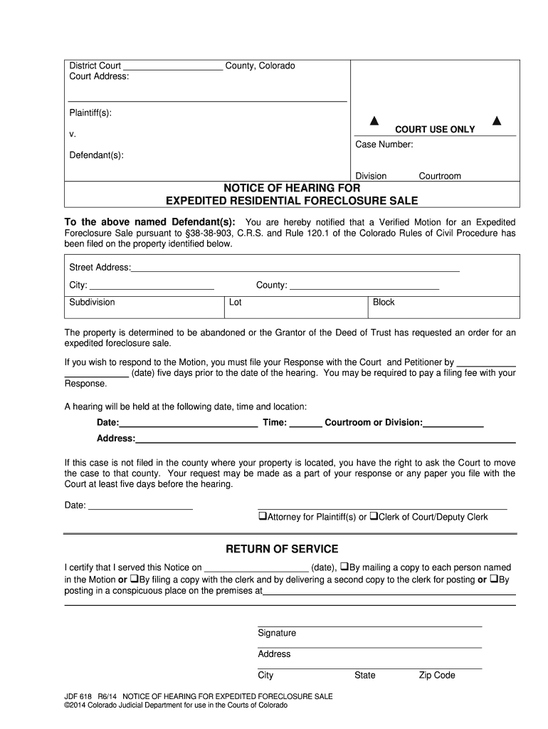 Courts State Co  Form