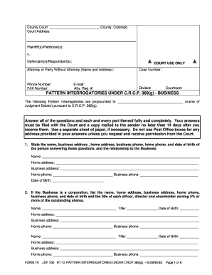 Courts State Co  Form