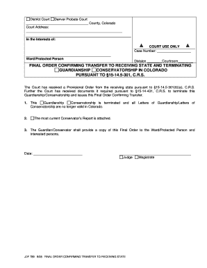 Courts State Co  Form