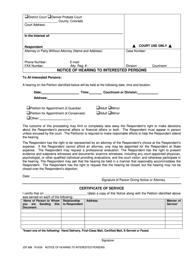 Courts State Co  Form