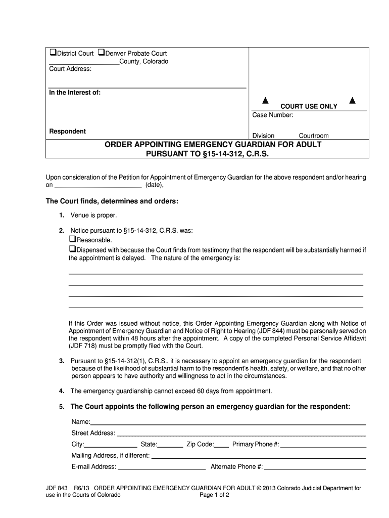 Courts State Co  Form