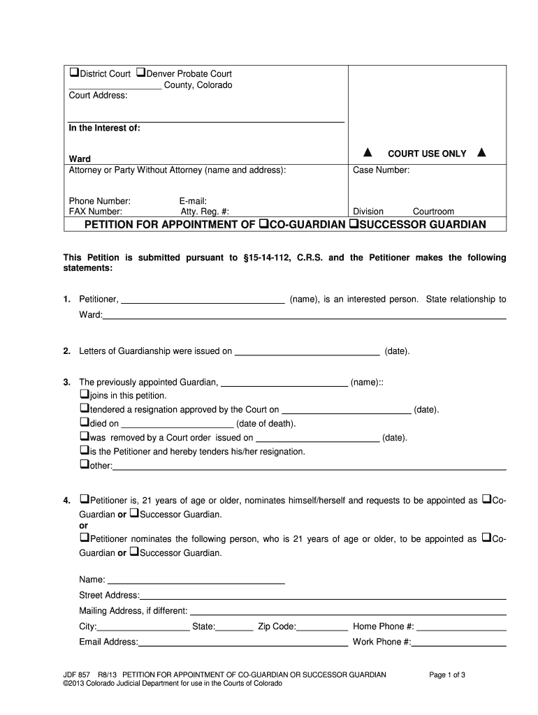 Courts State Co  Form