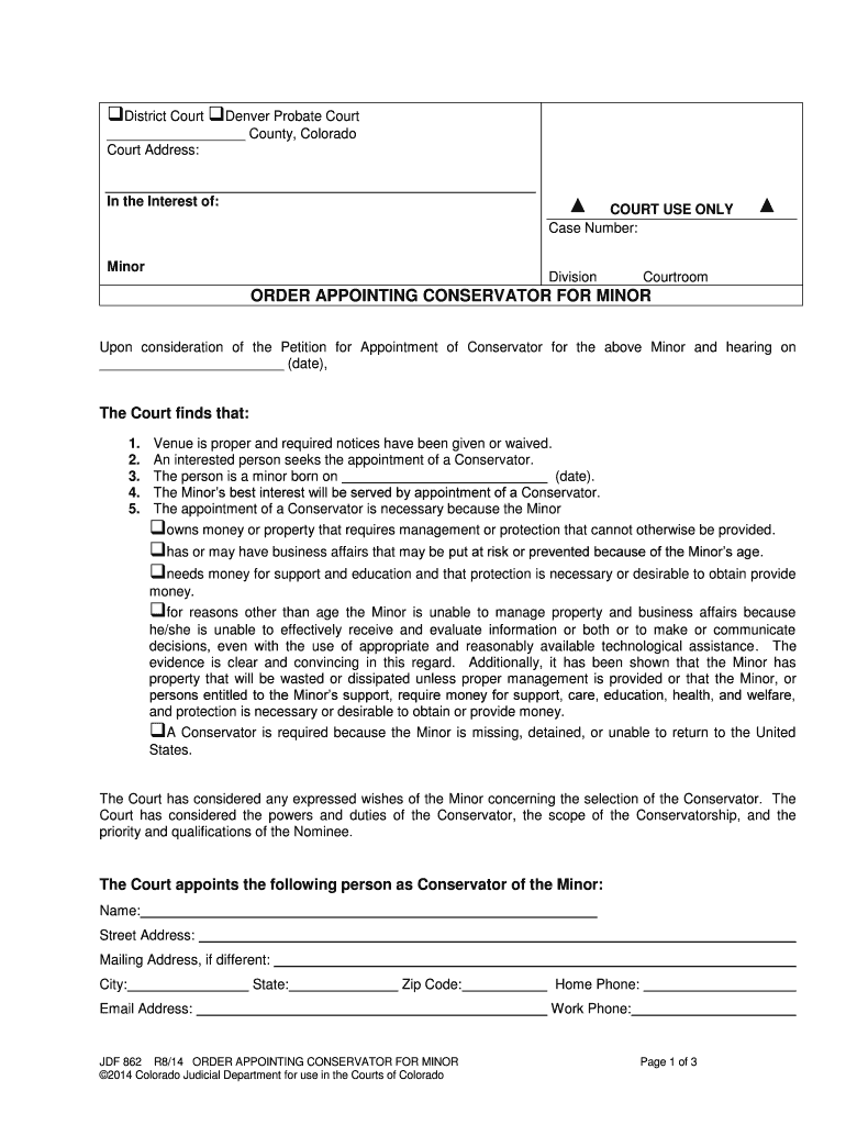 Courts State Co  Form